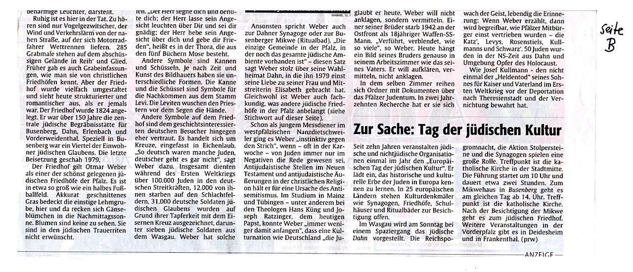 Arbeitskreis Judentum im Wasgau